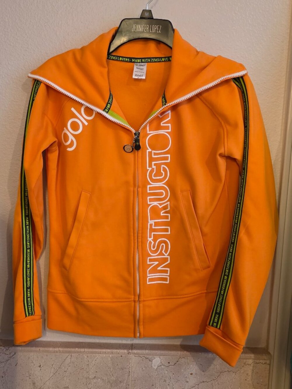Zumba Gold "vintage" instructor jacket, NWOT